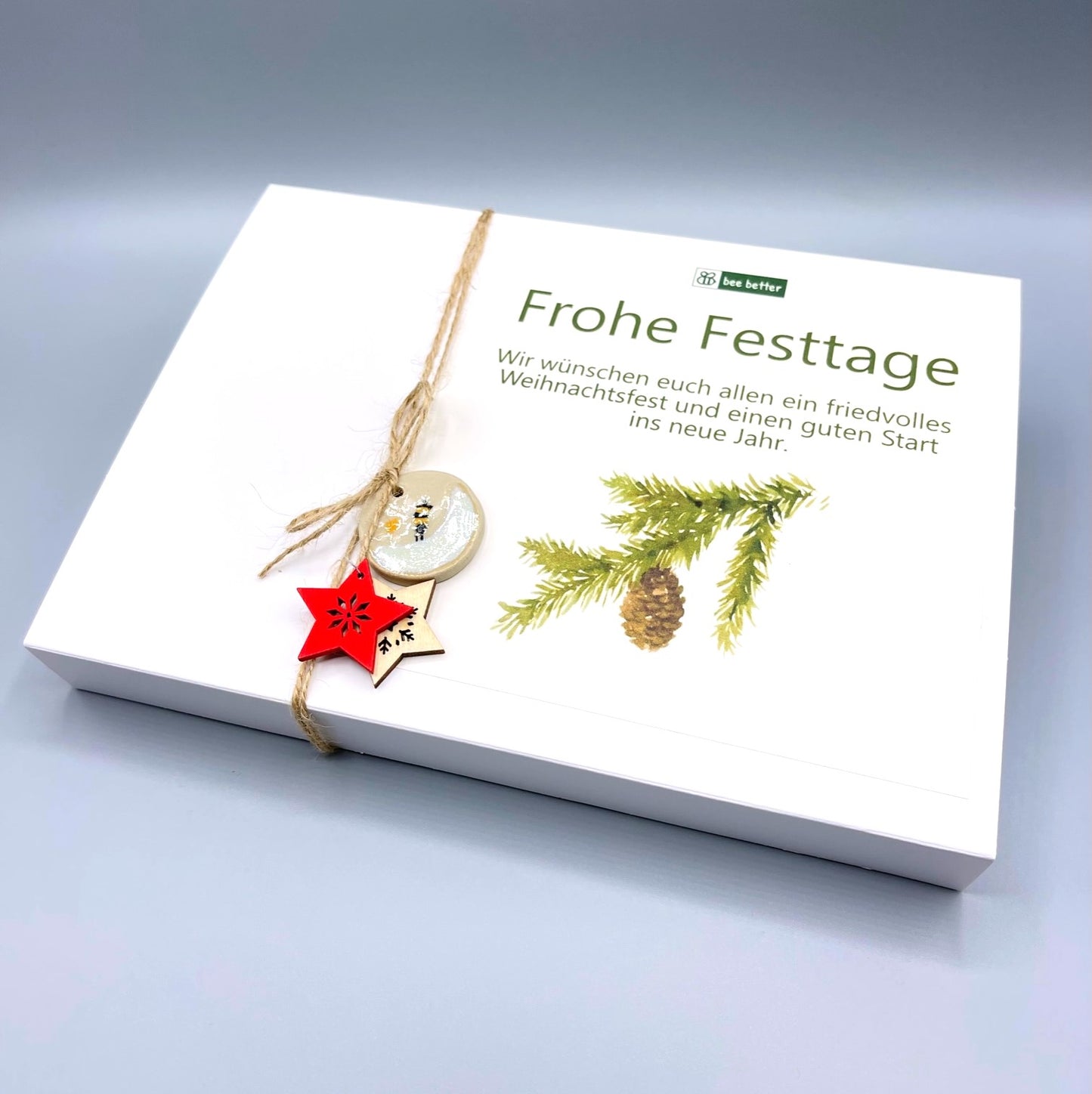 Geschenkbox mit 6 Naturseifen