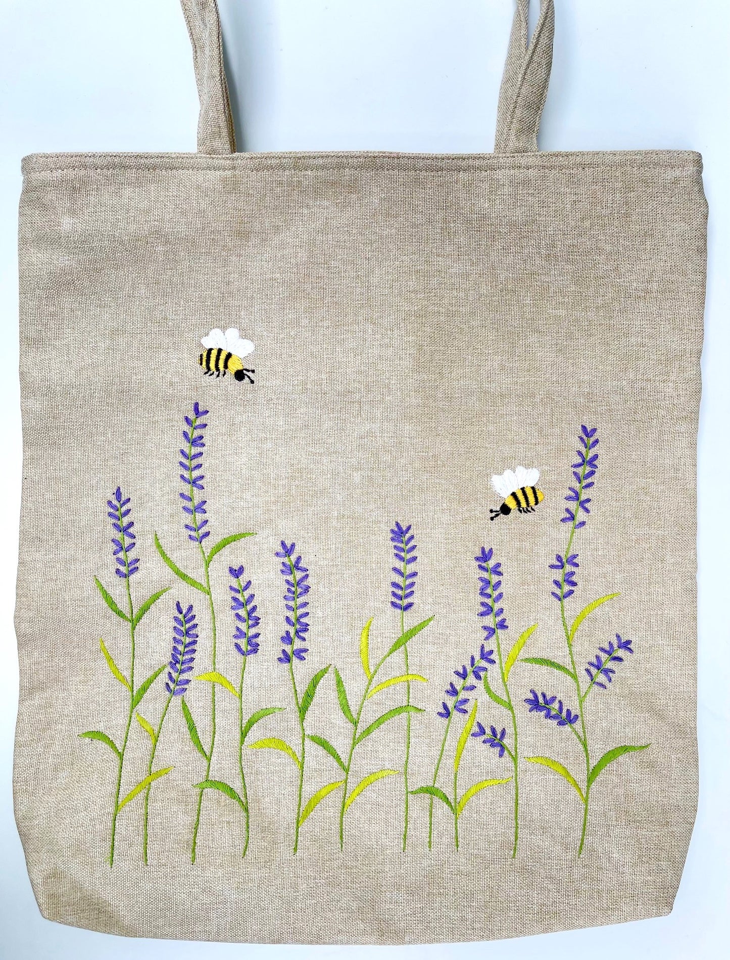 Einkaufstasche Lavendelblüte