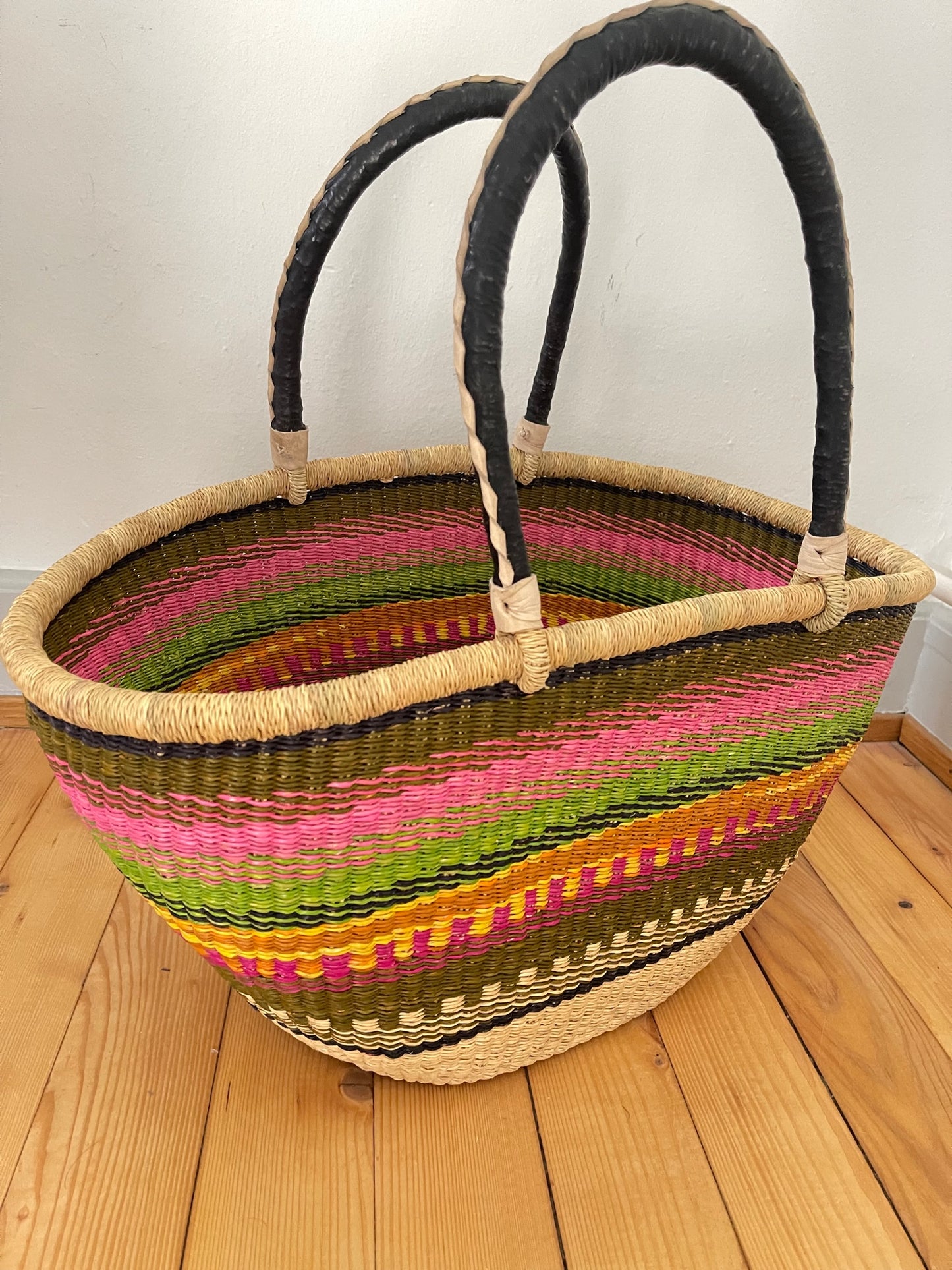Bolga Strohtasche XL - New York