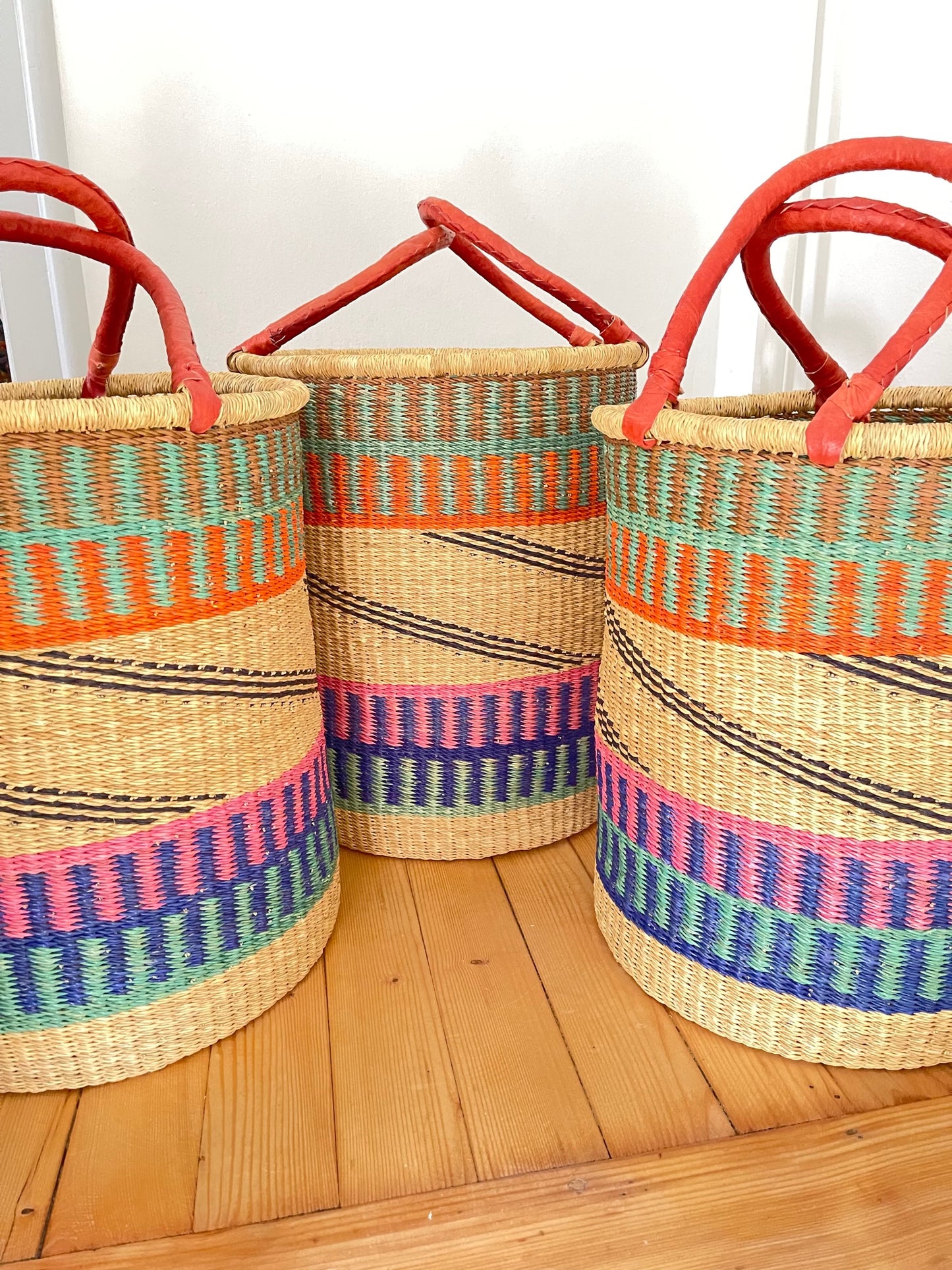 Bolga Wäschekorb Dreierset - Johannesburg