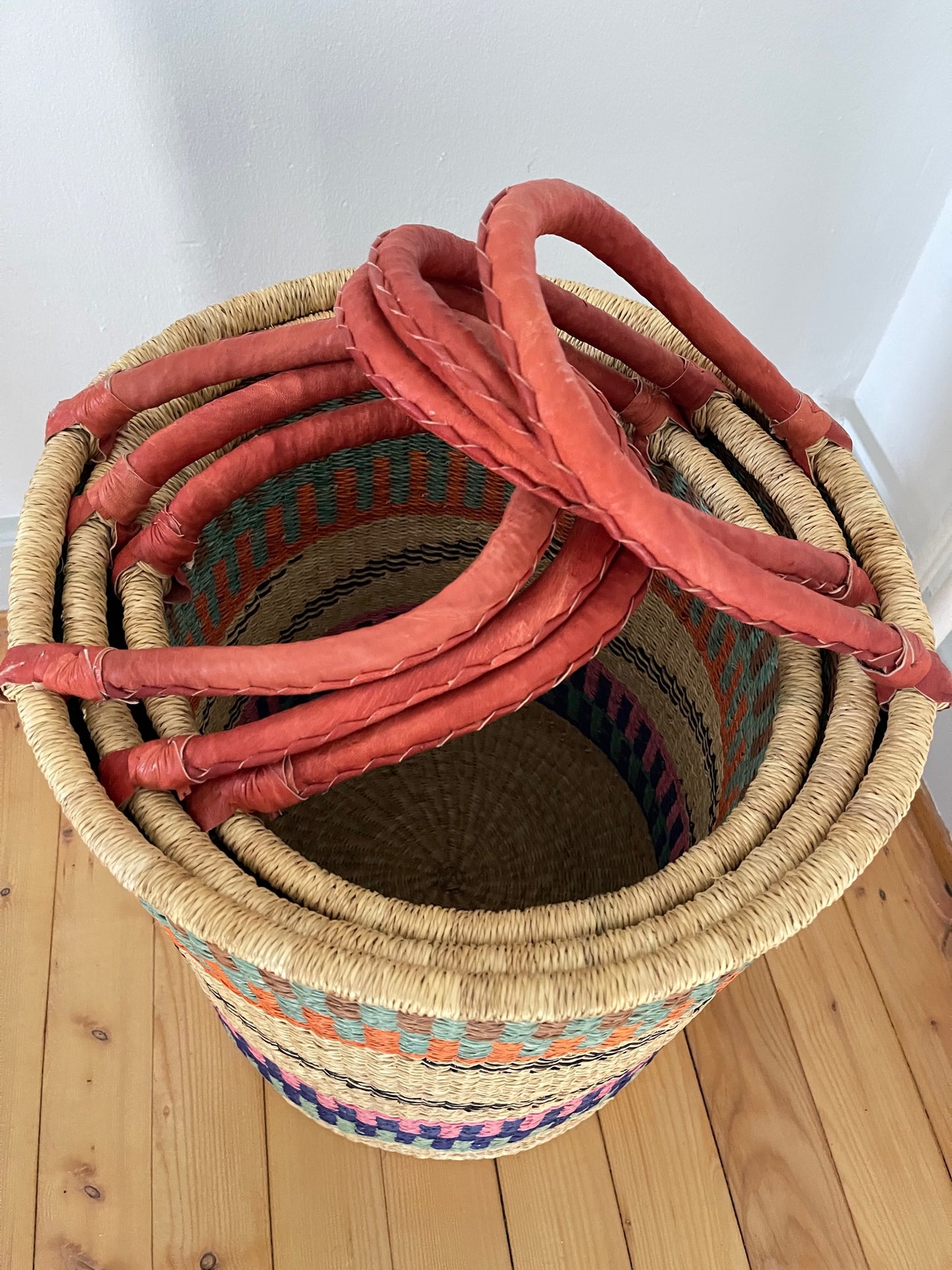 Bolga Wäschekorb Dreierset - Johannesburg