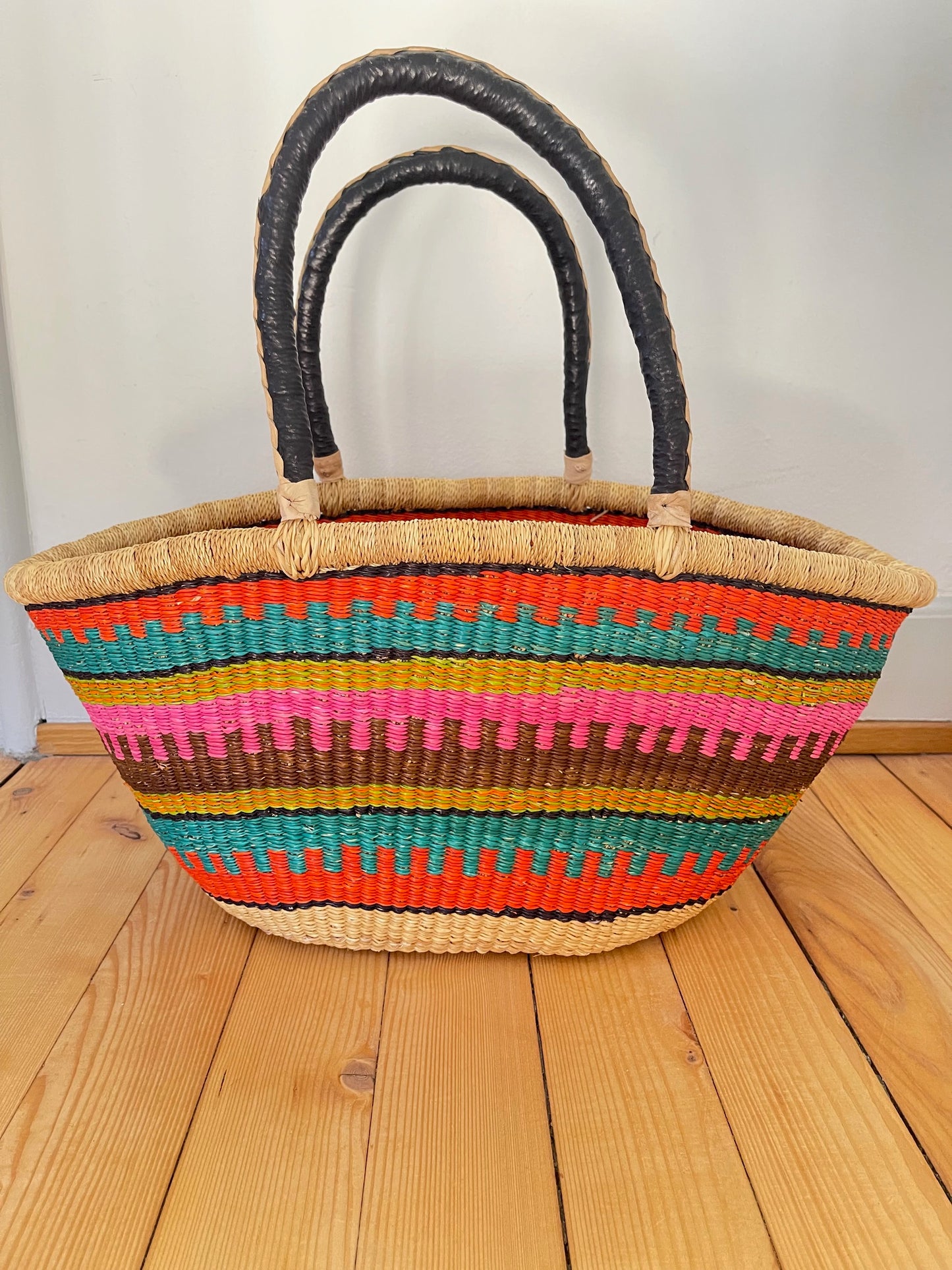 Bolga Strohtasche XL - Boston