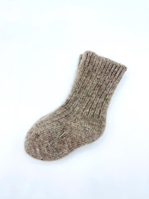 YAK Wollsocke - BABY Newborn - Grösse. ca. 15-17
