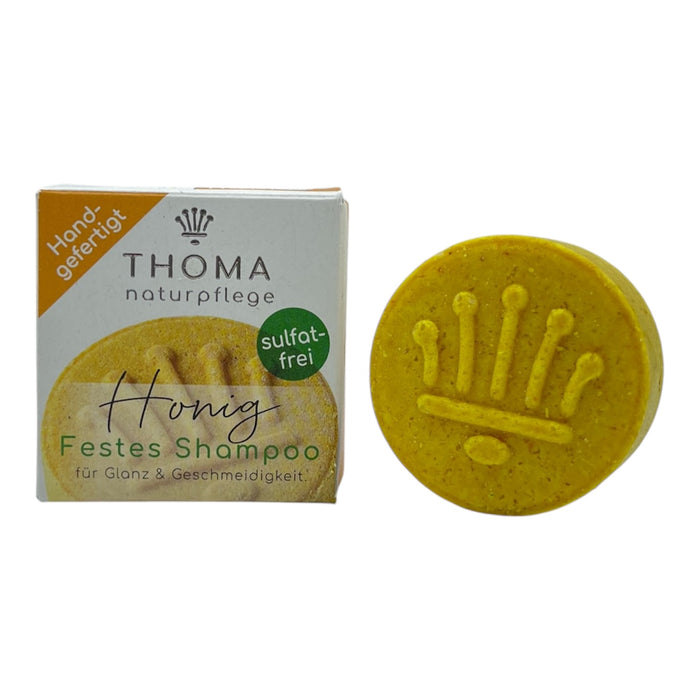 Festes Honigshampoo mit Weizenkeimöl