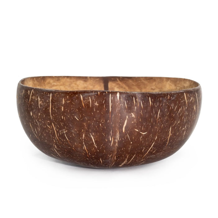 Kokosschale – Poliert – Bastel- & Dekoschale 6x13 cm