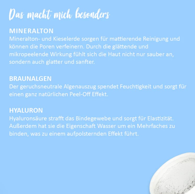 Peel-Off Maske 'ANTI-AGING: HYALURON'