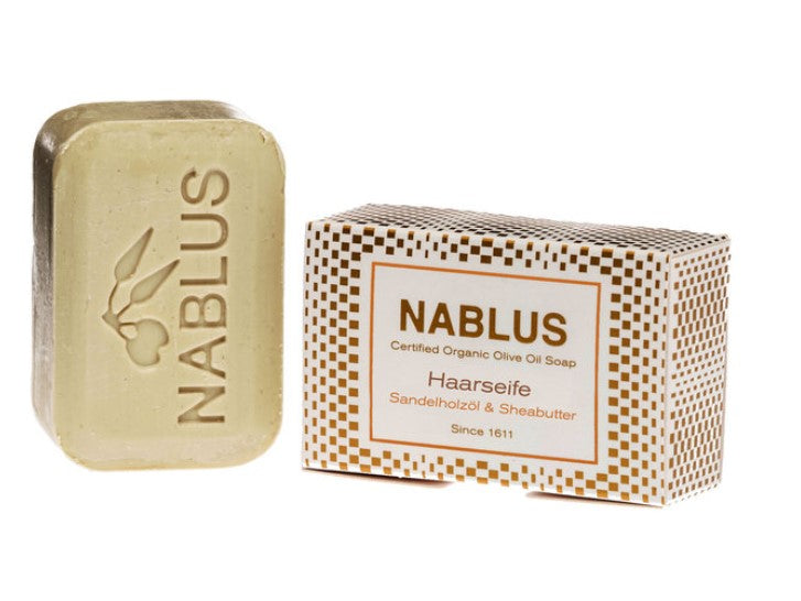 Nablus Haarseife Sandelholzöl & Sheabutter