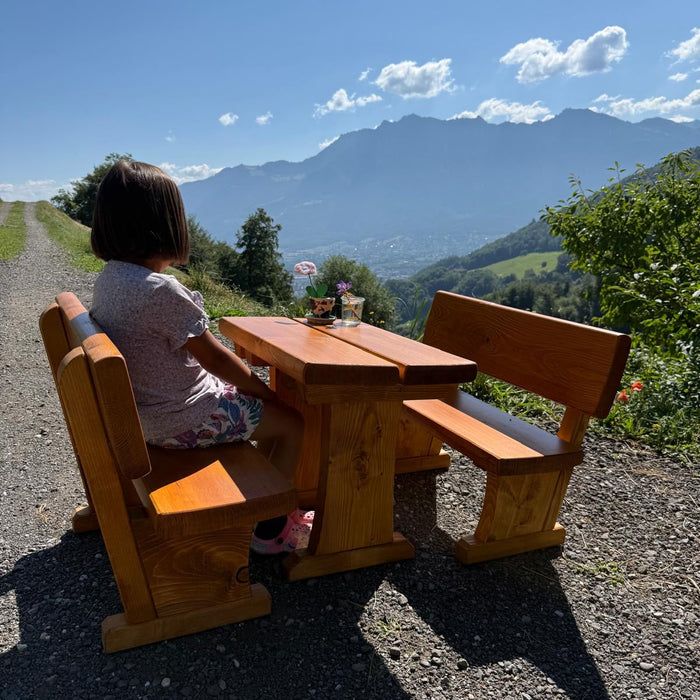 Kinder-Holzbänkli aus Massivholz - handgefertigt (inkl. Gratisversand)