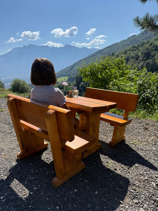 Kinder-Holzbänkli aus Massivholz - handgefertigt (inkl. Gratisversand)