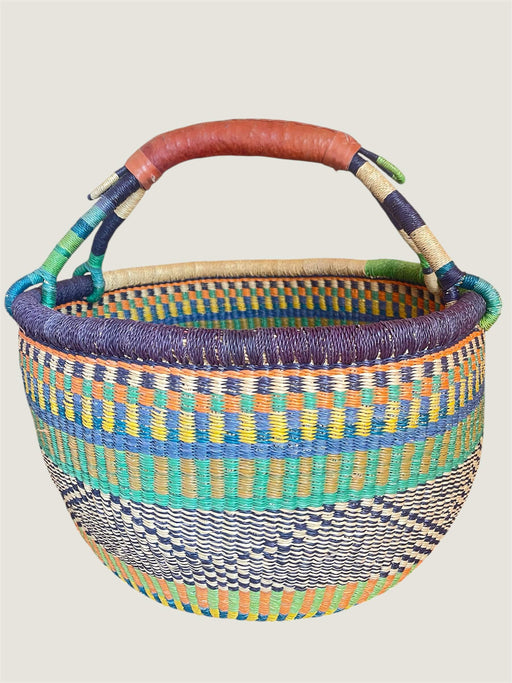 Bolga Einkaufskorb gross handgeflochten aus Ghana – Bali