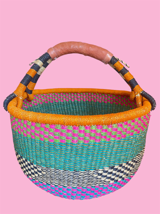 Bolga Einkaufskorb gross handgeflochten aus Ghana – Kyoto