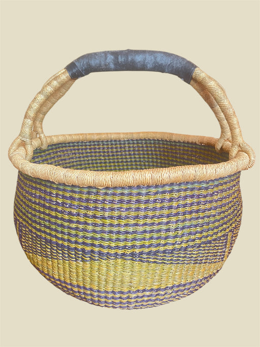 Bolga Einkaufskorb gross handgeflochten aus Ghana – Marrakesch