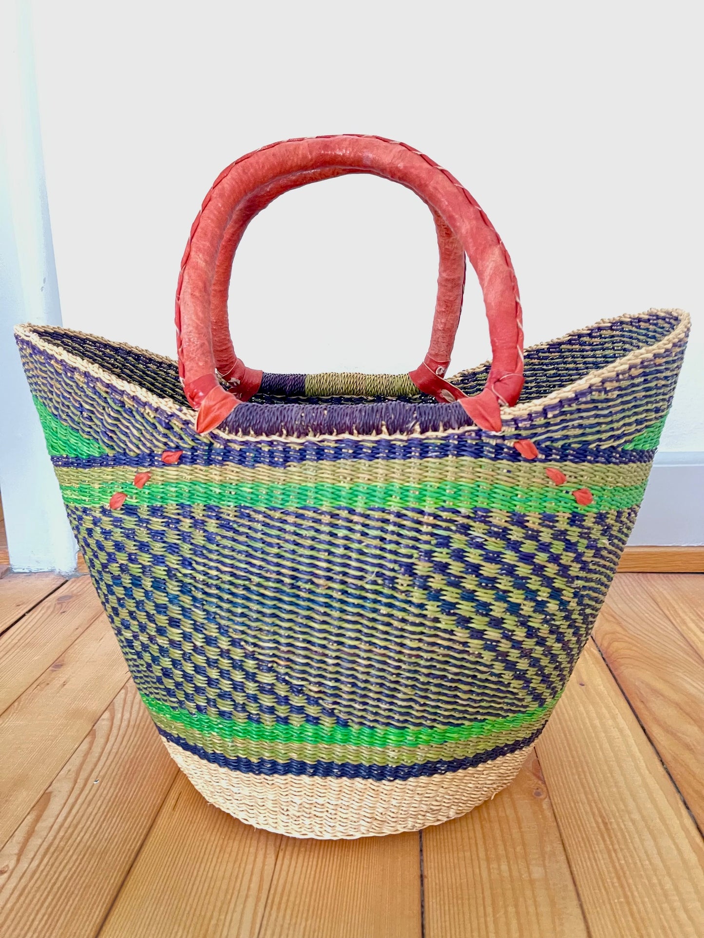 Bolga Strohtasche gross - Lisboa
