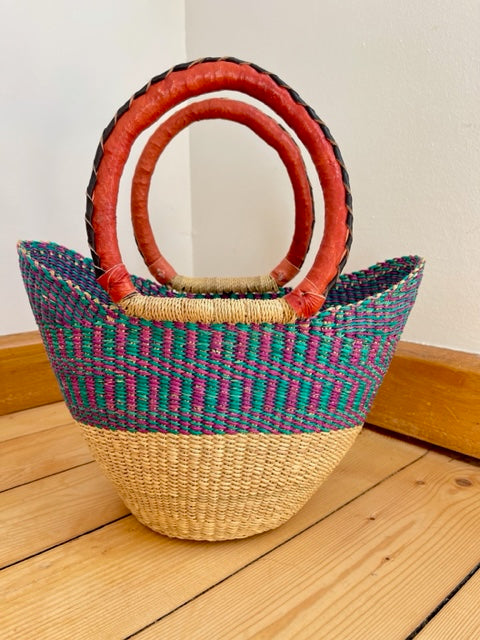 Bolga Schultertasche klein - Lanzarote