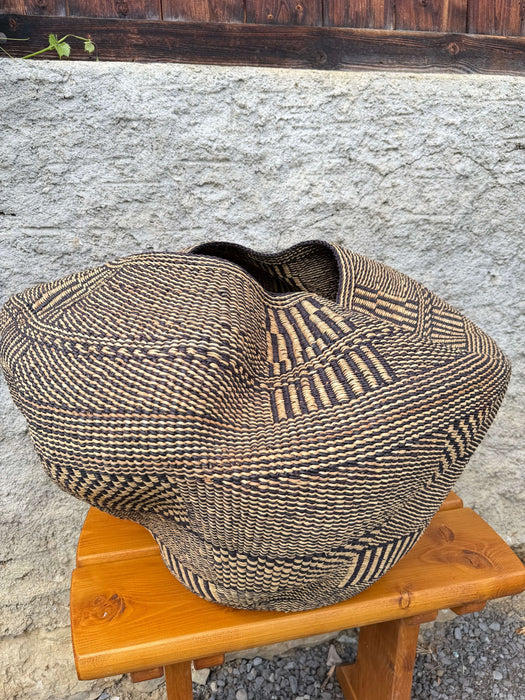 Deko Vase handgewebt - Zug