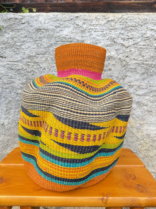 Deko Vase handgewebt - Schwyz