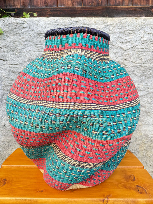 Deko Vase handgewebt - Nyon