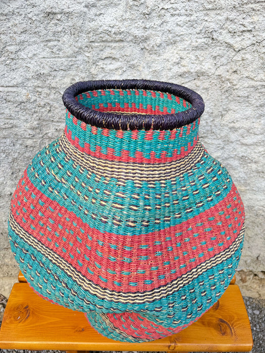 Deko Vase handgewebt - Nyon