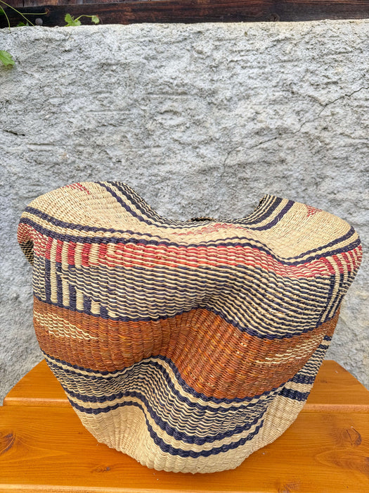 Deko Vase handgewebt - Maienfeld