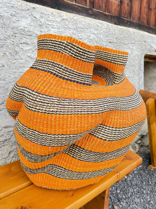 Deko Vase handgewebt - Samedan