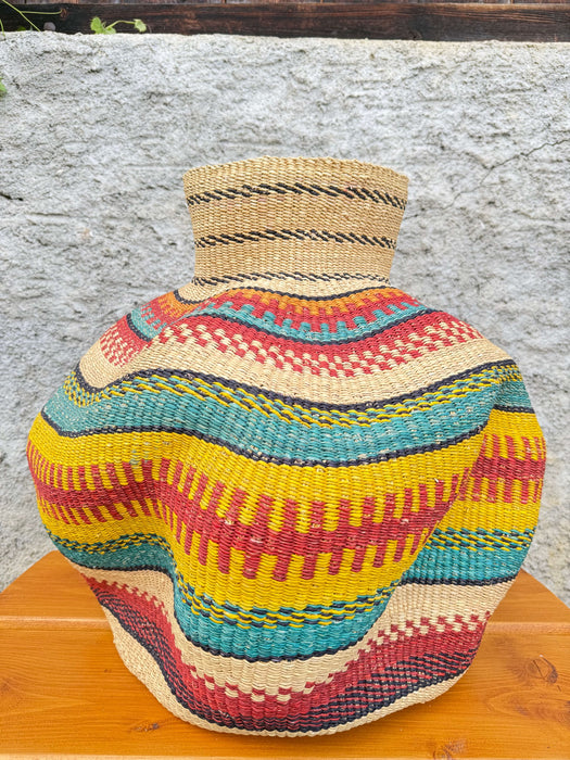 Deko Vase handgewebt - Pizol