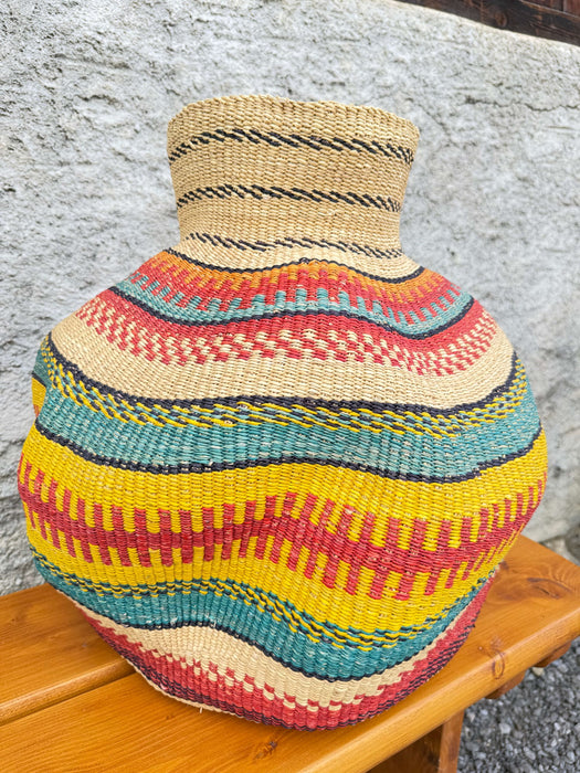Deko Vase handgewebt - Pizol