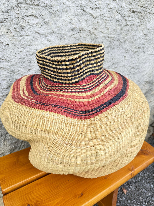 Deko Vase handgewebt - Glarus
