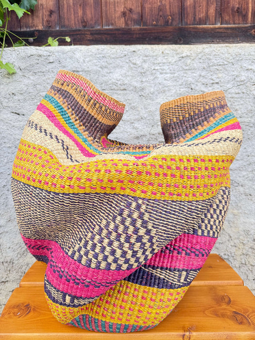 Deko Vase handgewebt - Einsiedeln