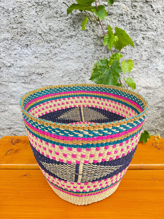 Aufbewahrungskorb/ Papierkorb/ Blumentopf - Kirgisistan