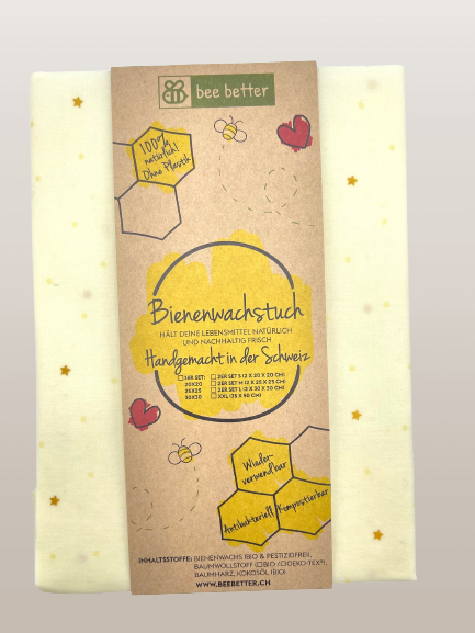 Bienenwachstuch Brottuch - Sterne