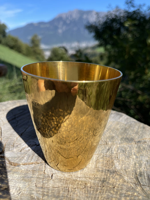 Goldbecher aus 999er Feingold – handgefertigtes Einzelstück (inkl. MWST)