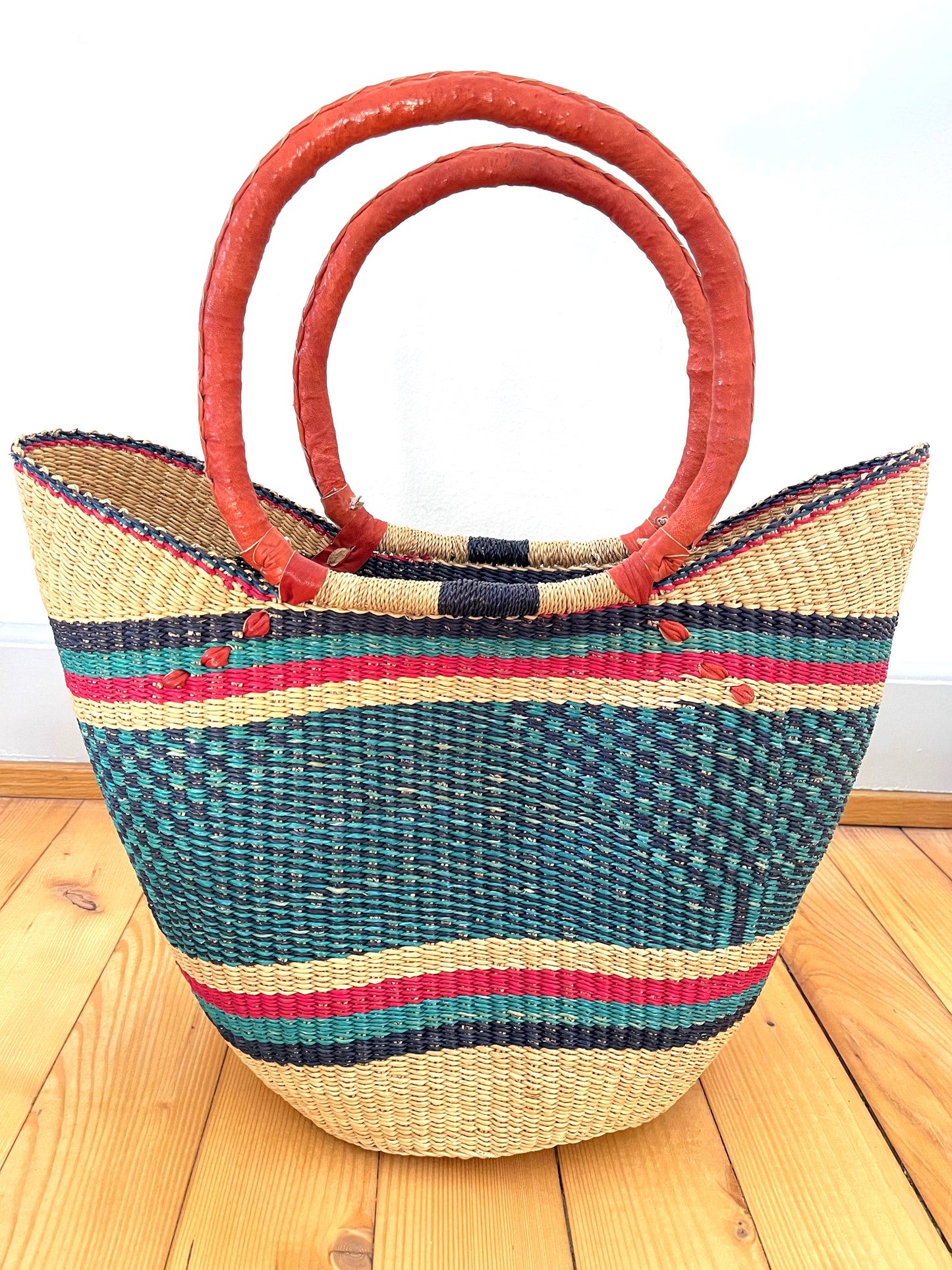 Bolga Schultertasche gross - Tunis
