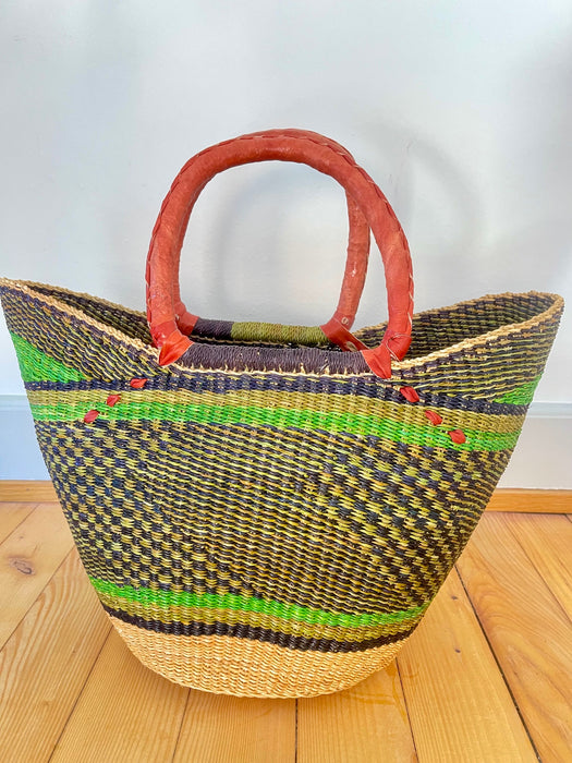 Bolga Strohtasche gross - Mumbai