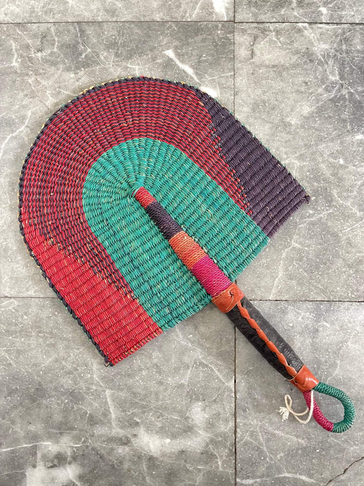 Handfächer robust - Lime Royale