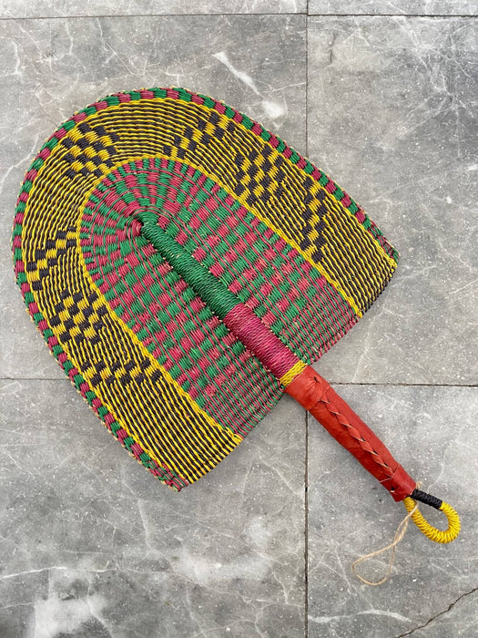 Handfächer robust - Golden Girl