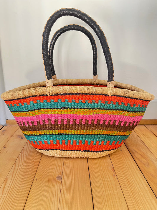 Bolga Strohtasche XL - Boston