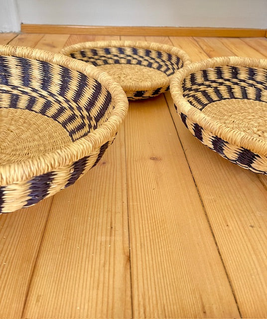 Schale| Brotkorb| Obstkorb| Gemüsekörbchen-3er Set VI