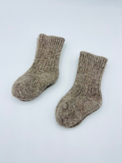 YAK Wollsocke - BABY Newborn - Grösse. ca. 15-17