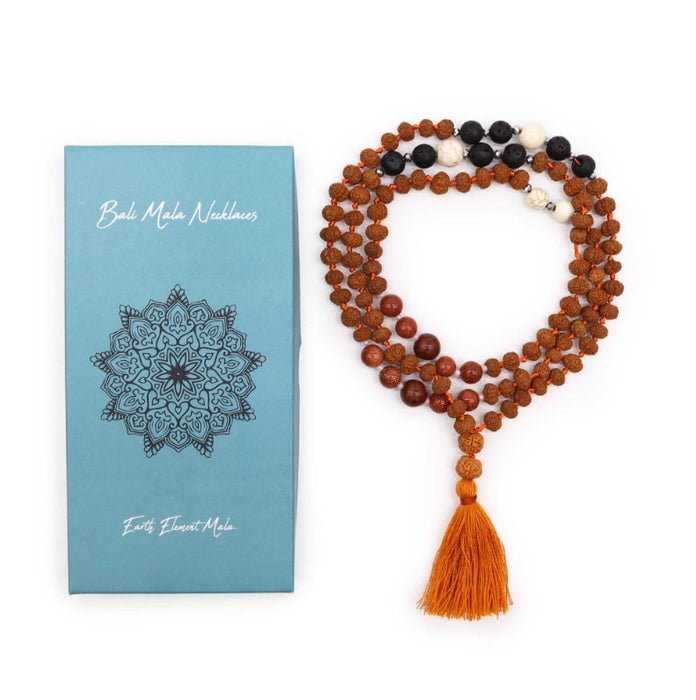 Bali Mala Kette – Element Erde