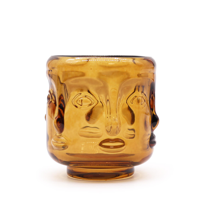 Buddha Kerzenhalter – Antique Amber