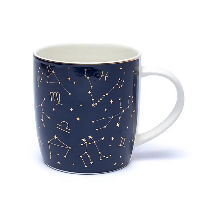 Teetasse mit Teesieb aus Edelstahl – Sternzeichen
