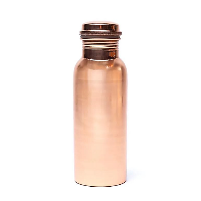 Kupferflasche aus reinem Kupfer – Poliert (500 ml)