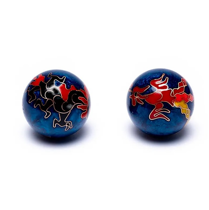 Klangkugeln „Drache & Phoenix“ – Set aus zwei Kugeln (Ø 3.5cm)
