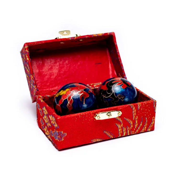 Klangkugeln „Drache & Phoenix“ – Set aus zwei Kugeln (Ø 3.5cm)