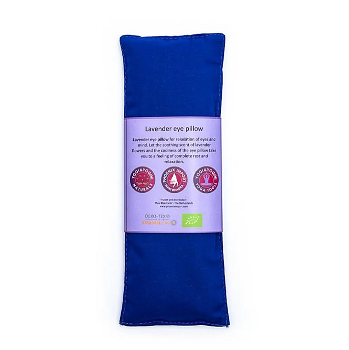 Augenkissen mit Bio-Lavendel & Bio-Leinsamen – Meeresblau