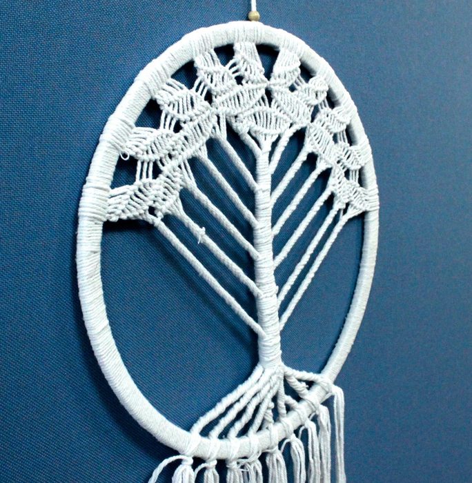 Grosser Traumfänger Lebensbaum – 42 cm