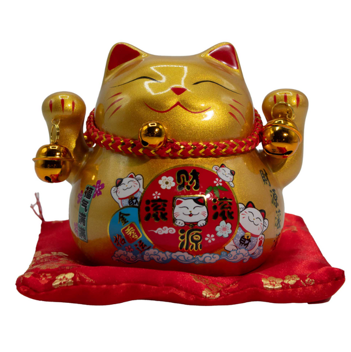 Winkekatze Spardose Gold – Maneki Neko Glückskatze (Kopie)