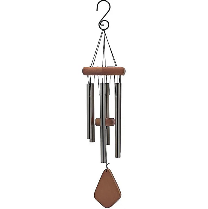 Klangspiel mit 6 Stäben – Windspiel aus Metall & Holz