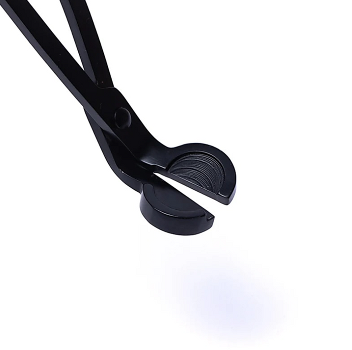Kerzendochtschneider & Kerzenlöscher Set – schwarz aus Edelstahl