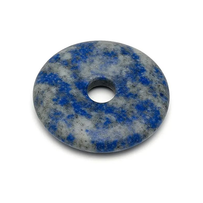 Donut Anhänger Lapislazuli – tiefblauer Edelstein
